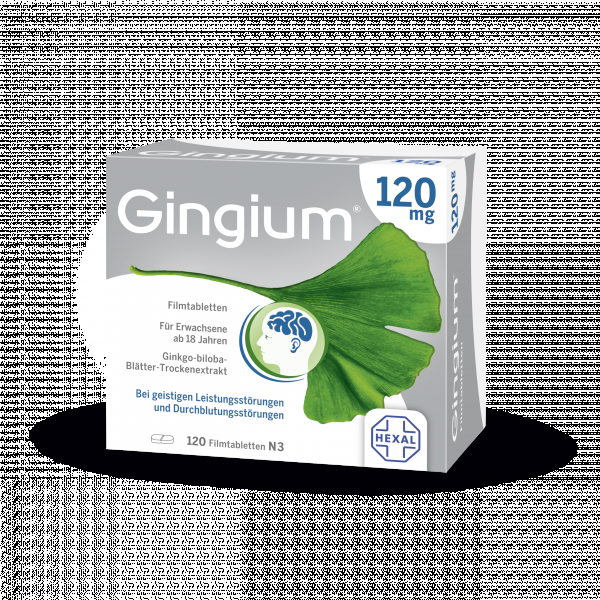 bodyguardapotheke GINGIUM 120 mg Filmtabletten Clearance-Verkauf