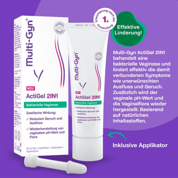 bodyguardapotheke MULTI-GYN ActiGel 2in1 Kostenloser Versand international