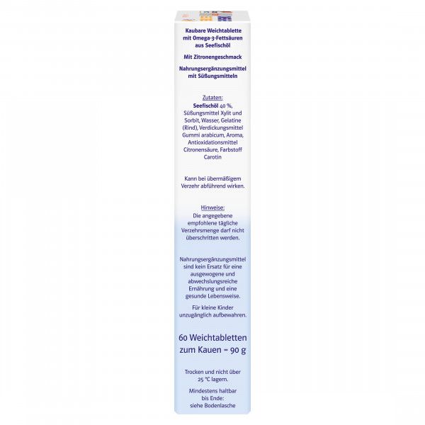 bodyguardapotheke DOPPELHERZ Omega-3 Gel-Tabs family system Auslauf