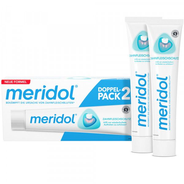bodyguardapotheke meridol 2x 75ml Zahnfleischschutz Zahnpasta bei Zahnfleischbluten Tägliche Deals