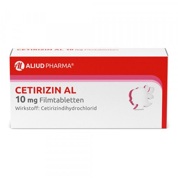 bodyguardapotheke Cetirizin AL 10 mg Filmtabletten bei Heuschnupfen Super Sparpreis