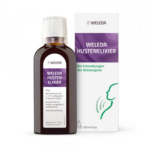 bodyguardapotheke WELEDA HUSTENELIXIER Zeitbegrenzte Promotion