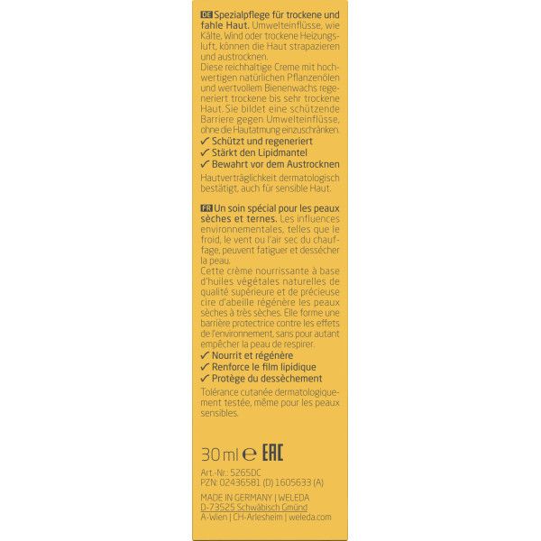 bodyguardapotheke Weleda Coldcream - pflegt und schützt intensiv Nur für heute