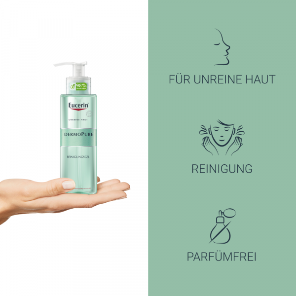 bodyguardapotheke EUCERIN DermoPure Reinigungsgel Kostenloser Versand international