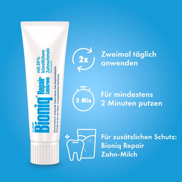 bodyguardapotheke BIONIQ Repair-Zahncreme Rabatte dieses Monats