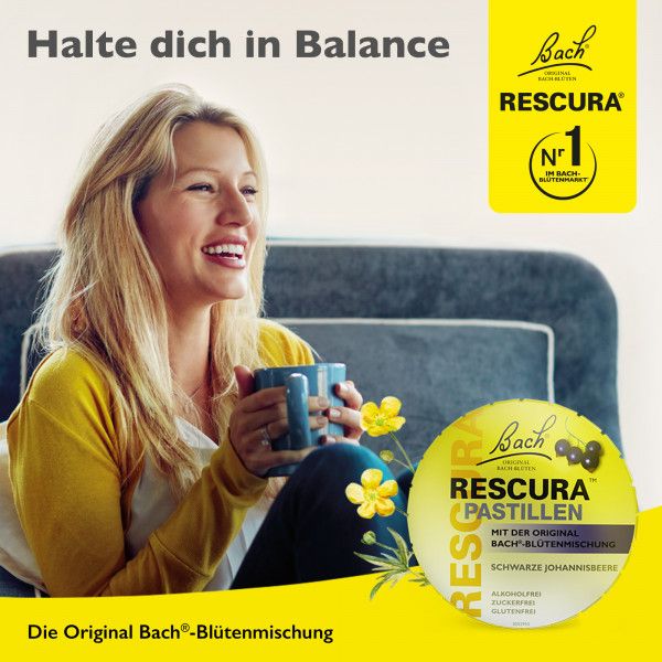 bodyguardapotheke Bach RESCURA® Pastillen Zitrone 50g Fabrikverkauf