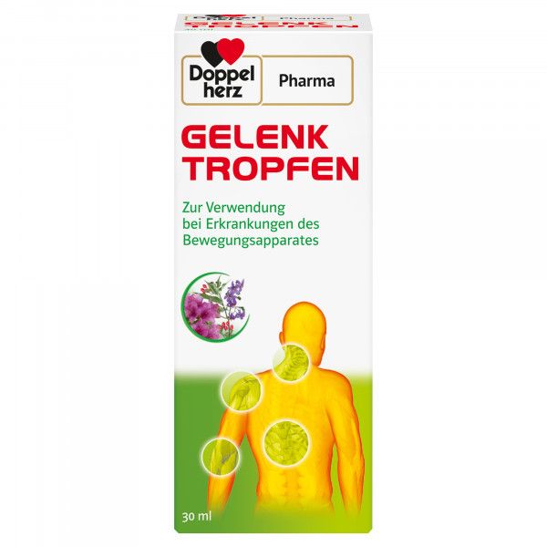 bodyguardapotheke GELENK TROPFEN DoppelherzPharma Kostenloser Versand