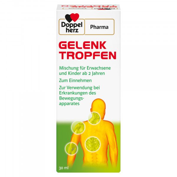 bodyguardapotheke GELENK TROPFEN DoppelherzPharma Kostenloser Versand