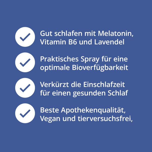 bodyguardapotheke MELATONIN SPRAY Schlaf schön Weihnachtsangebot