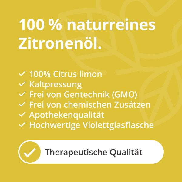 bodyguardapotheke ZITRONENÖL naturrein ätherisch Vatertagsangebot