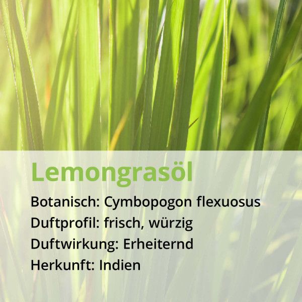 bodyguardapotheke ZITRONENGRAS Lemongras Öl naturrein ätherisch Heißer Verkauf