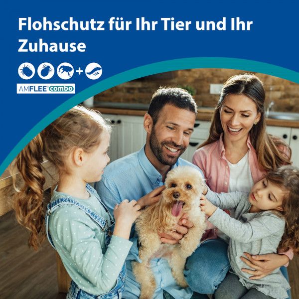 bodyguardapotheke AMFLEE combo 134/120 6mg Lsg.z.Auf.f.Hunde 10-20kg Vierteljährliche Förderung