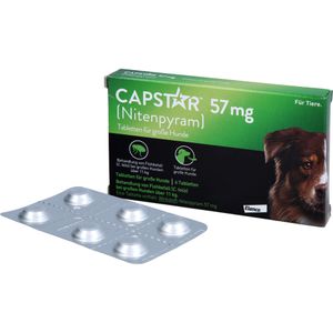 bodyguardapotheke CAPSTAR 57 mg Tabletten f.große Hunde Super Rabatt