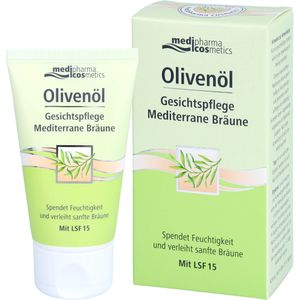 bodyguardapotheke OLIVENÖL GESICHTSPFLEGE Creme mediterrane Bräune Fabrikladen
