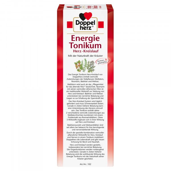 bodyguardapotheke DOPPELHERZ Energie-Tonikum Herz-Kreislauf Black Friday Preise