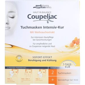bodyguardapotheke HAUT IN BALANCE Coupeliac Tuchmasken Intensiv-Kur 50% Rabatt für begrenzte Zeit