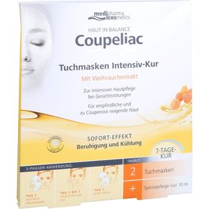 bodyguardapotheke HAUT IN BALANCE Coupeliac Tuchmasken Intensiv-Kur 50% Rabatt für begrenzte Zeit