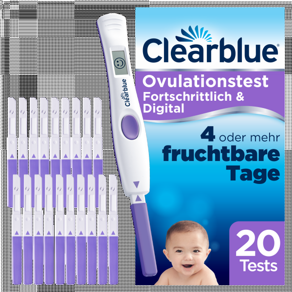bodyguardapotheke CLEARBLUE Ovulationstest fortschrittlich & digital Kostenloser Versand