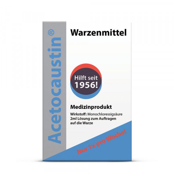 bodyguardapotheke ACETOCAUSTIN Lösung Warzenmittel Limitierter Zeitrabatt