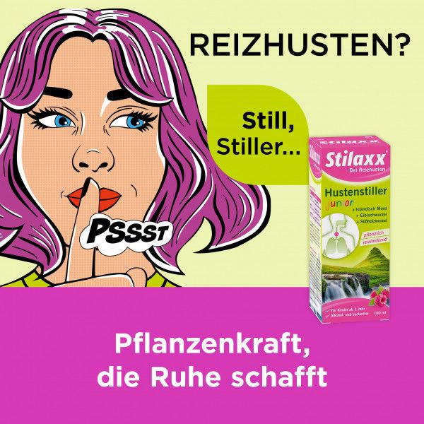 bodyguardapotheke STILAXX Hustenstiller Isländisch Moos junior Fabrik Onlineshop