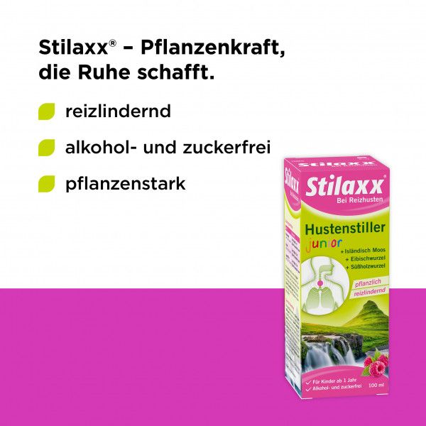 bodyguardapotheke STILAXX Hustenstiller Isländisch Moos junior Fabrik Onlineshop