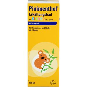 bodyguardapotheke PINIMENTHOL Erkältungsbad für Kinder ab 2 Jahre Eucalyptus Günstig kaufen