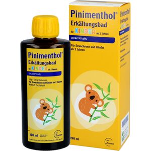 bodyguardapotheke PINIMENTHOL Erkältungsbad für Kinder ab 2 Jahre Eucalyptus Günstig kaufen