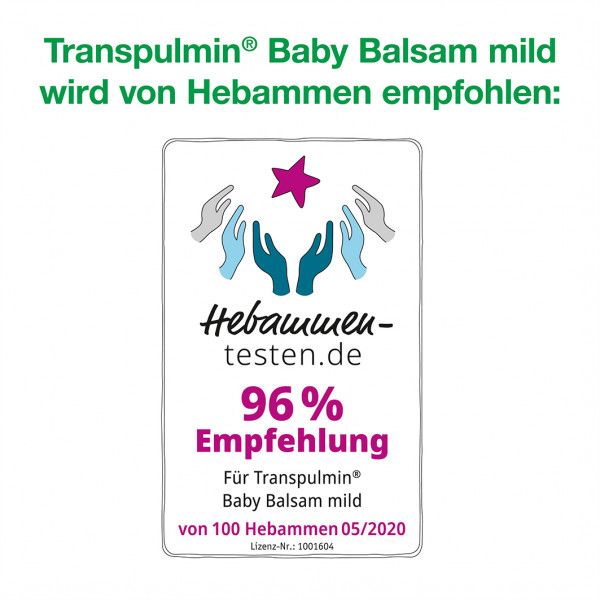 bodyguardapotheke TRANSPULMIN Baby Balsam mild Exklusivangebot