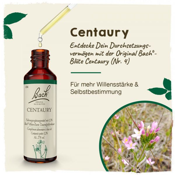 bodyguardapotheke Original Bachblüten Centaury 20ml Valentinstagsangebot