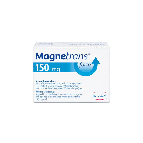 bodyguardapotheke MAGNETRANS forte 150 mg Hartkapseln 50% Rabatt mit kostenlosem Versand