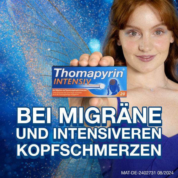 bodyguardapotheke THOMAPYRIN INTENSIV Tabletten bei Migräne & Kopfschmerzen mit ASS Paracetamol und Coffein Angebote