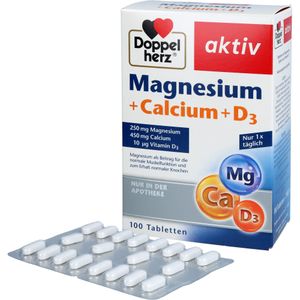 bodyguardapotheke DOPPELHERZ Magnesium+Calcium+D3 Tabletten Sonderangebot