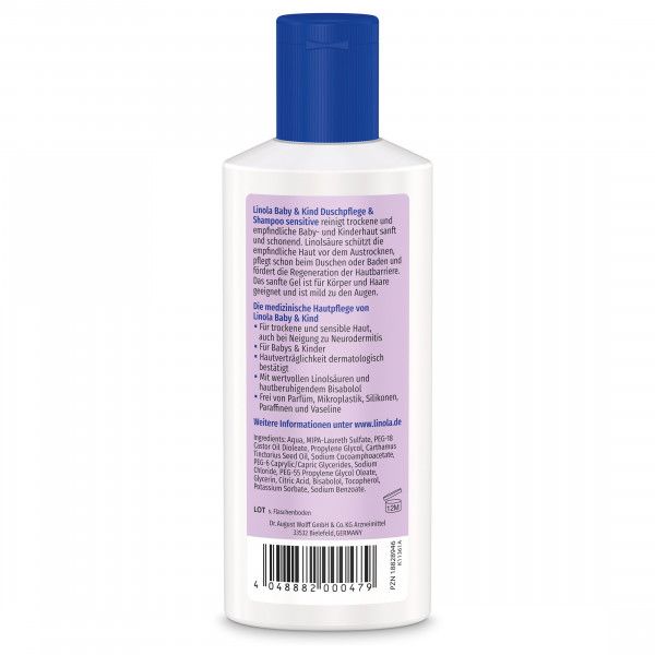 bodyguardapotheke LINOLA Baby & Kind Duschpflege & Shampoo sensitive Vatertagsangebot