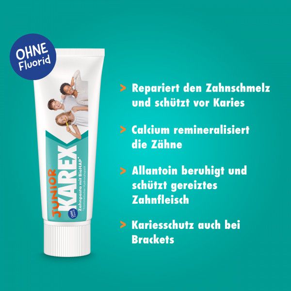 bodyguardapotheke KAREX Junior Zahnpasta Zeitlich begrenztes Angebot