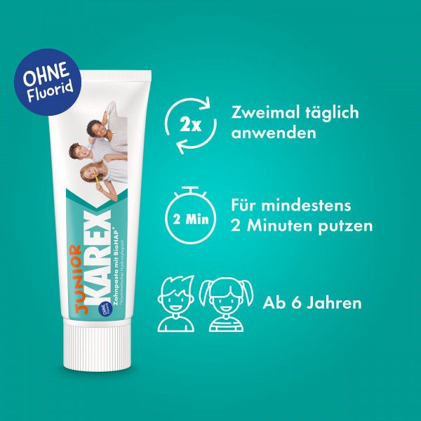 bodyguardapotheke KAREX Junior Zahnpasta Zeitlich begrenztes Angebot