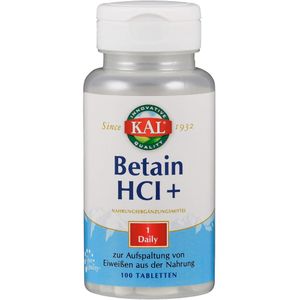 bodyguardapotheke BETAIN HCL+250 mg Tabletten Kauf eins, bekomm eins gratis