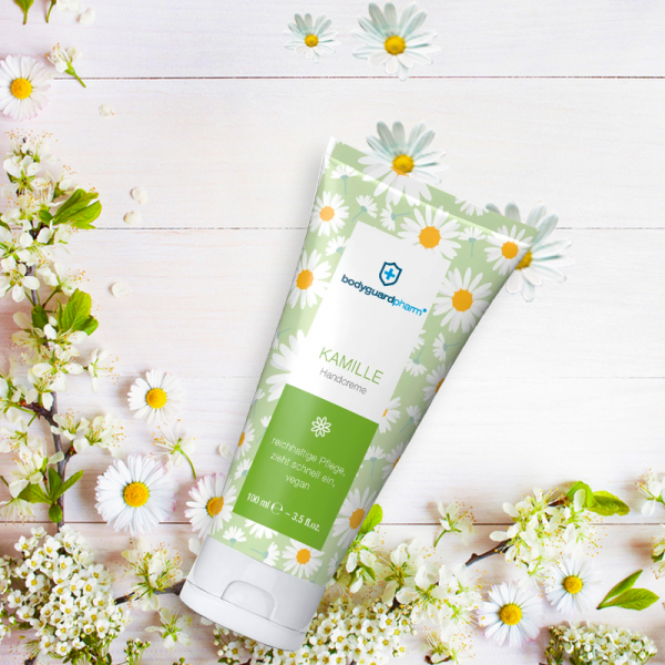 bodyguardapotheke BODYGUARDPHARM Handcreme Kamille Kostenlose Rückgabe