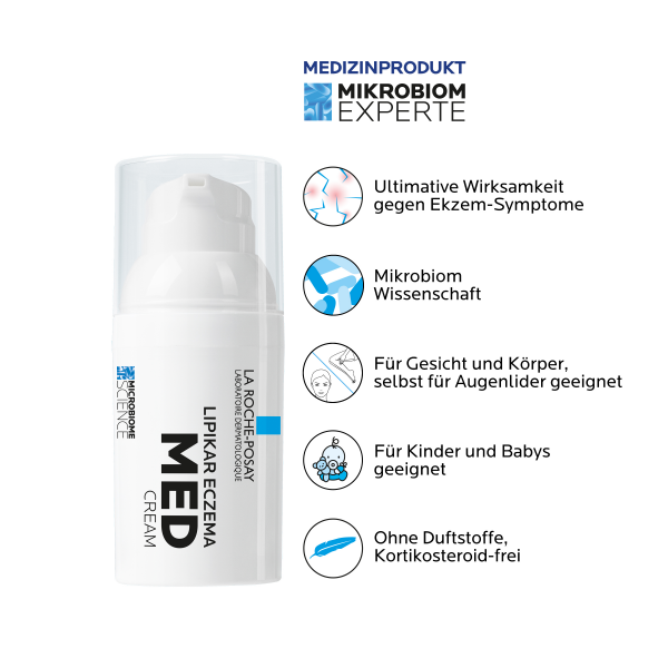 bodyguardapotheke LA ROCHE-POSAY Lipikar Eczema MED Creme Bis zu 60% Rabatt
