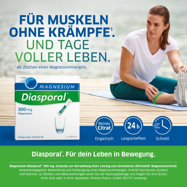 bodyguardapotheke MAGNESIUM DIASPORAL 300 mg Granulat Bis zu 55% Rabatt