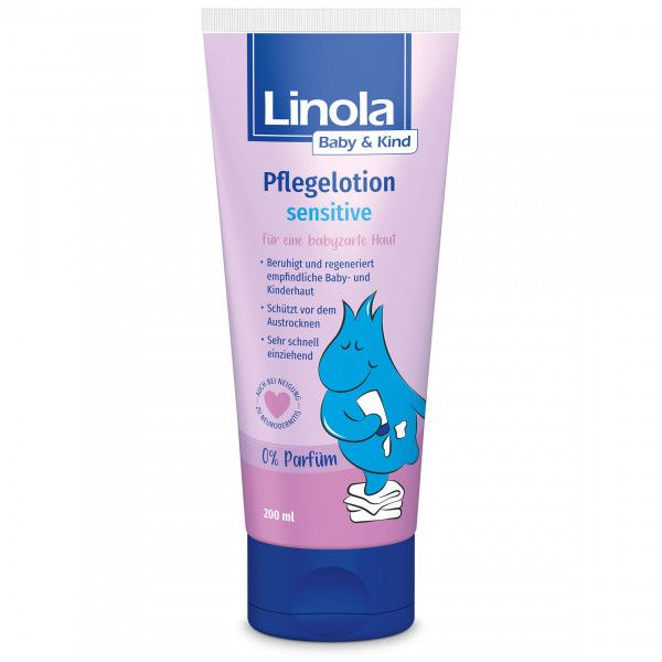 bodyguardapotheke LINOLA Baby & Kind Pflegelotion sensitive 50% Rabatt für begrenzte Zeit