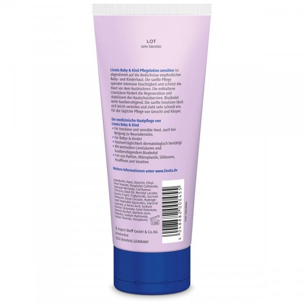 bodyguardapotheke LINOLA Baby & Kind Pflegelotion sensitive 50% Rabatt für begrenzte Zeit