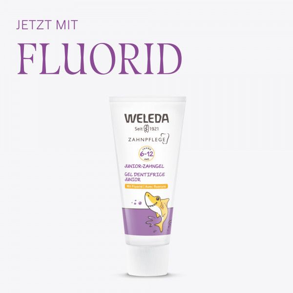bodyguardapotheke WELEDA Junior-Zahngel mit Fluorid Auslauf