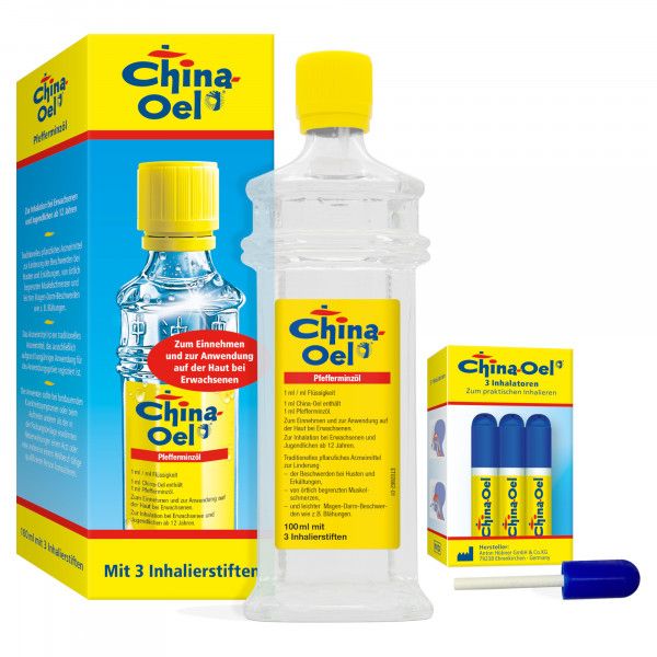 bodyguardapotheke CHINA ÖL mit 3 Inhalatoren Rabatt