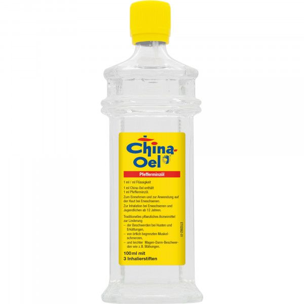 bodyguardapotheke CHINA ÖL mit 3 Inhalatoren Rabatt
