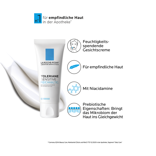 bodyguardapotheke LA ROCHE-POSAY Toleriane sensitive reichhaltige Creme Begrenztes Angebot