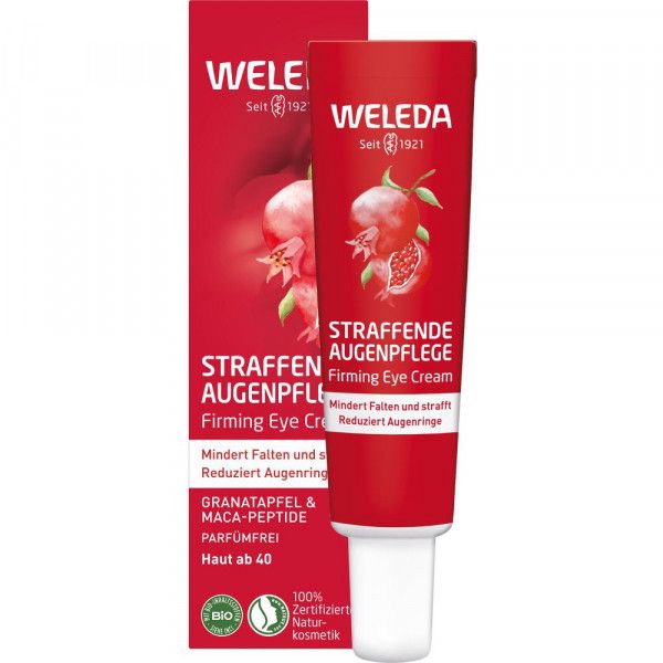 bodyguardapotheke Weleda Straffende Augenpflege Granatapfel & Maca-Peptide Jubiläumsangebot