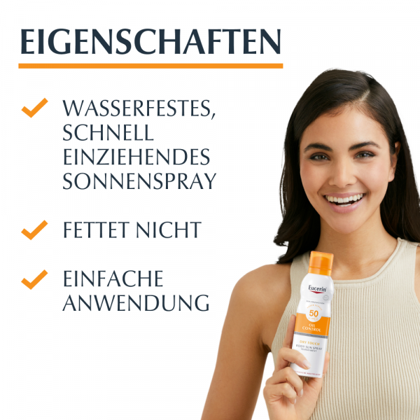bodyguardapotheke EUCERIN Sun Oil Control Body Transp.Aerosol LSF 50 Blitzangebot