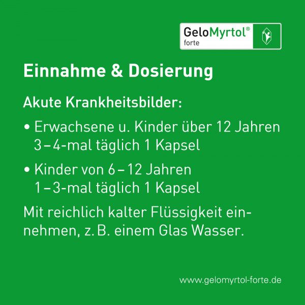 bodyguardapotheke GeloMyrtol forte bei Sinusitis und Bronchitis mit Husten & Schnupfen Bestseller