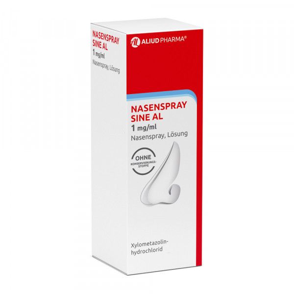 bodyguardapotheke Nasenspray sine AL 1 mg / ml bei Schnupfen Riesige Ersparnisse