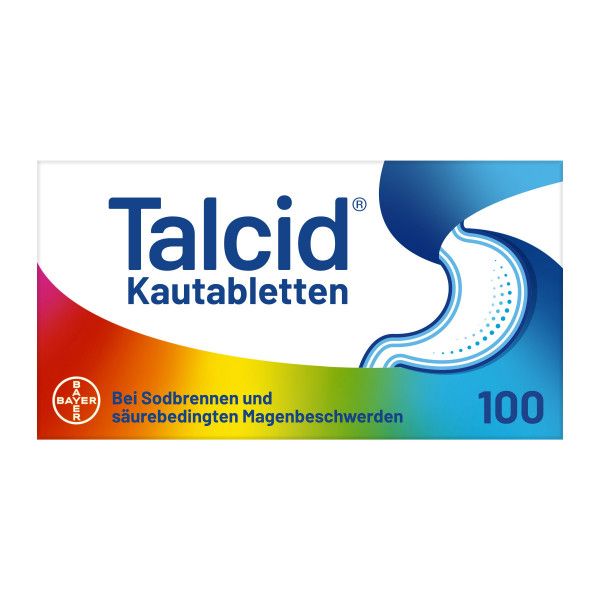 bodyguardapotheke TALCID Kautabletten schnell gegen Sodbrennen Kostenlose Rückgabe